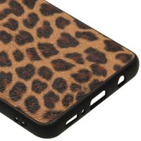 Leopard Hardcase Backcover für das Samsung Galaxy A21s