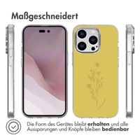imoshion Design Hülle iPhone 14 Pro - Floral Lime