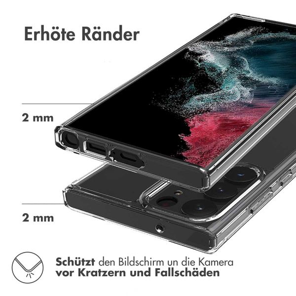 Accezz Xtreme Impact Case Samsung Galaxy S23 Ultra - Transparent