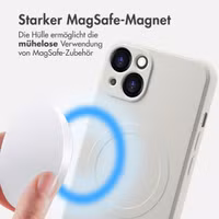 imoshion Color Back Cover mit MagSafe Apple iPhone 13 - Beige