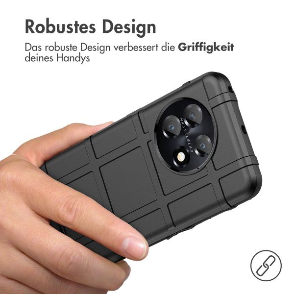 imoshion Rugged Shield Backcover für das OnePlus 11 - Schwarz