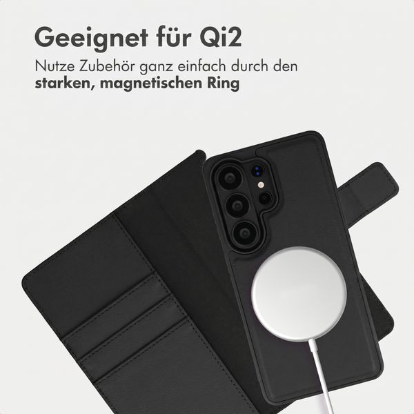 imoshion Herausnehmbare 2-in-1 Luxus-Bookcase Samsung Galaxy S26 Ultra - Schwarz