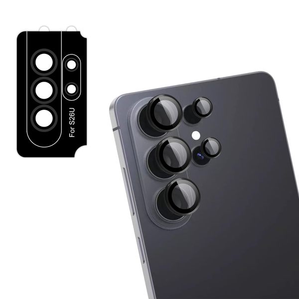 imoshion 2er-Pack Objektivschutz für Kamera für das Samsung Galaxy S26 / S26 Plus - Schwarz