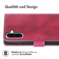 imoshion Klapphülle mit Kordel für das Samsung Galaxy A36 - Rot