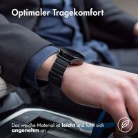 imoshion Magnetlederarmband für das Samsung Galaxy Watch 7 40/44 mm - Schwarz