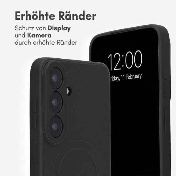 imoshion Color Back Cover mit MagSafe Samsung Galaxy S26 FE - Schwarz