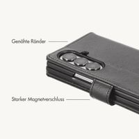 imoshion Luxuriöse Klapphülle Samsung Galaxy Z Fold 8 Ultra - Schwarz