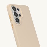 Selencia Rivièra Backcover mit MagSafe mit abnehmbaren Haken Samsung Galaxy S26 Ultra - Milky Latte