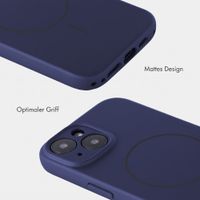 Accezz Grip Backcover mit MagSafe Apple iPhone 15 - Dunkelblau