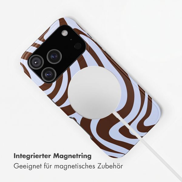Selencia Vivid Rückabdeckung mit MagSafe Apple iPhone 17 Pro - Dream Swirl Chocolate