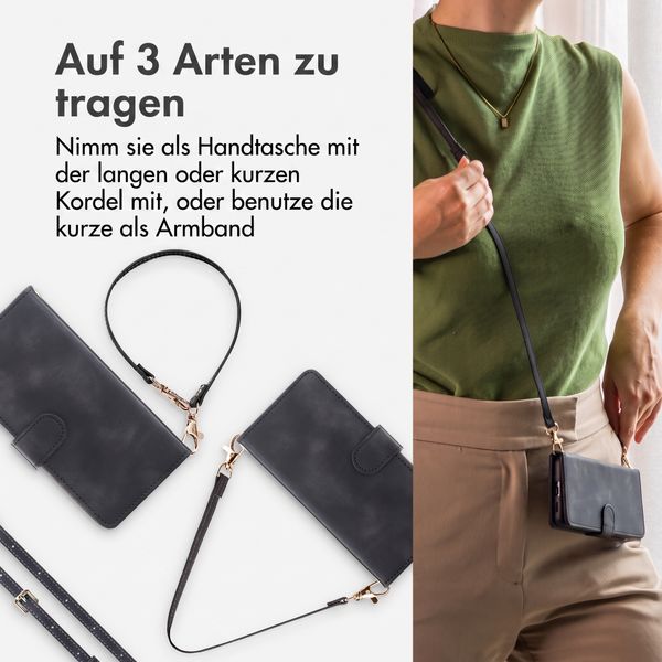 imoshion Klapphülle mit Kordel Samsung Galaxy S26 FE - Schwarz