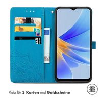 imoshion Mandala Klapphülle für das Oppo A17 - Türkis