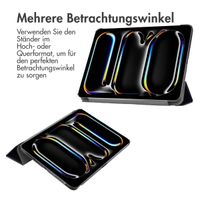 imoshion Design Trifold Klaphülle Apple iPad Pro 13 (2024) M4 - Green Plant