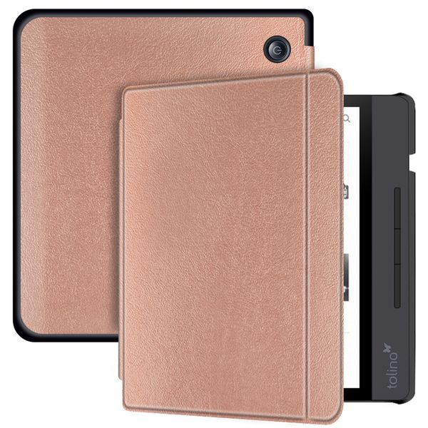 imoshion Slim Hard Case Sleepcover mit Stand für das Tolino Vision 5 - Roségold