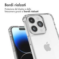 imoshion Back Cover mit Band + Armband Apple iPhone 14 Pro - Perlenherzen