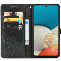 imoshion Mandala Klapphülle für das Samsung Galaxy A53 - Schwarz