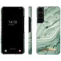 iDeal of Sweden Fashion Back Case für das Samsung Galaxy S22 - Mint Swirl Marble