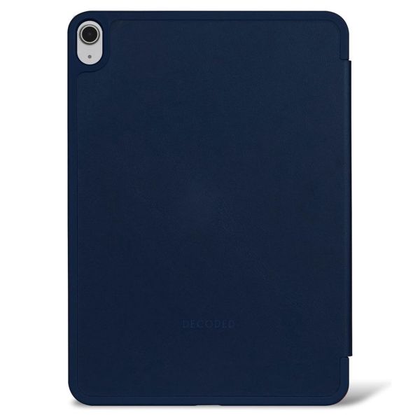 Decoded Textured Sillicon Slim Cover für das iPad Air 13 Zoll (2024) M2 - Navy Peony