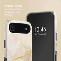 Selencia Vivid Rückabdeckung mit MagSafe Apple iPhone Air - Golden Beige Marble