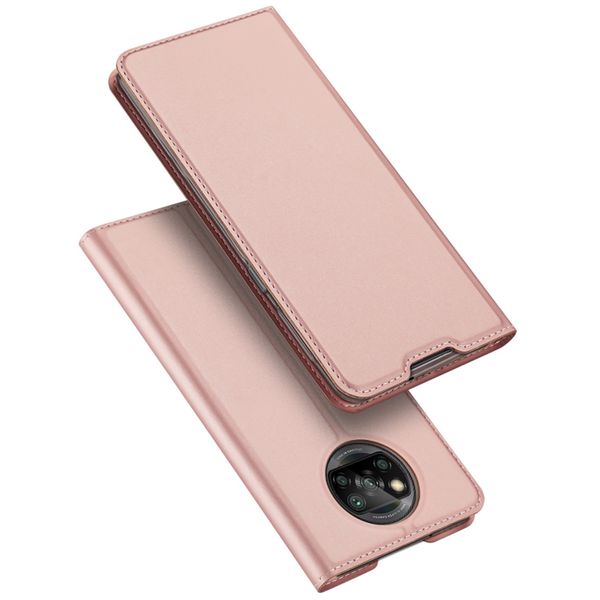 Dux Ducis Slim TPU Klapphülle für das Xiaomi Poco X3 (Pro) - Roségold