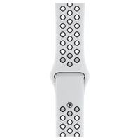 Apple Nike Sport Band für Apple Watch Series 1-10 / SE / Ultra (2) - 42/44/45/46/49 mm - Pure Platinum