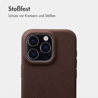 imoshion Texture Backcover Apple iPhone 16 Pro - Dunkelbraun