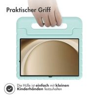 imoshion Schutzhülle mit Handgriff kindersicher Samsung Galaxy Tab A9 Plus - Soft Blue