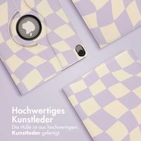 imoshion 360° drehbare Design Klapphülle Apple iPad Air 5 (2022) / Air 4 (2020) - Dancing Cubes