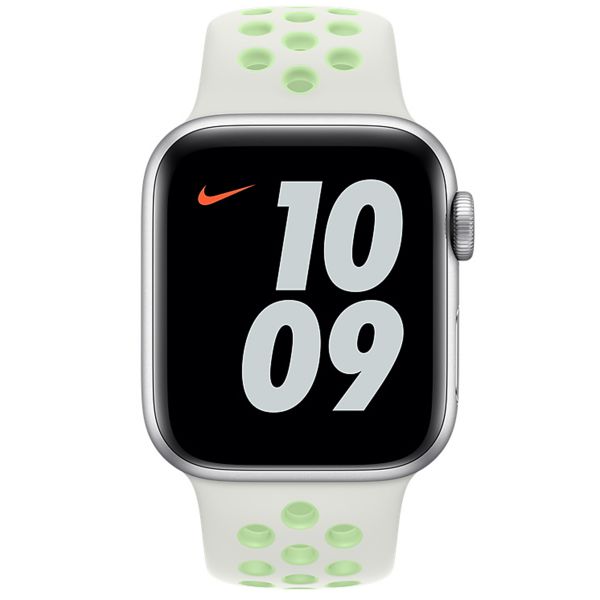 Apple Nike Sport Armband für das  Apple Watch Series 1 t/m 9 / SE (38/40/41 mm) | Series 10 / 11 (42 mm) - Spruce Aura / Vapor Green