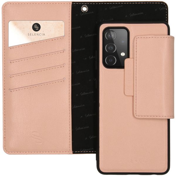 Selencia Klapphülle herausnehmbarem Backcover Samsung Galaxy A52(s) (5G/4G)