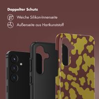 Selencia Vivid Back Cover Samsung Galaxy S25 FE - Moo'd Olive Dust