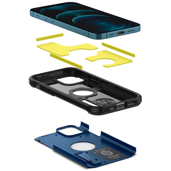 Spigen Tough Armor™ Case für das iPhone 12 (Pro) - Dunkelblau