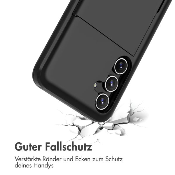 imoshion Backcover mit Kartenfach Samsung Galaxy S23 FE - Schwarz