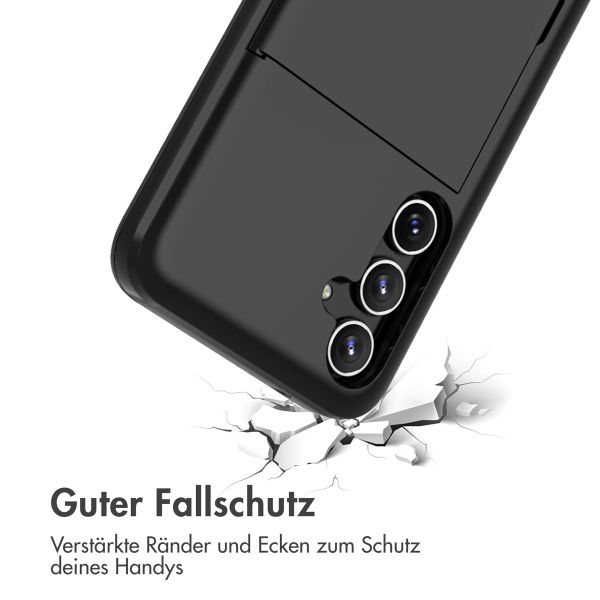 imoshion Backcover mit Kartenfach für das Samsung Galaxy S23 FE - Schwarz