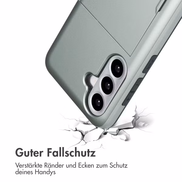 imoshion Backcover mit Kartenfach Samsung Galaxy A36 / A56 - Grün