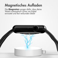 imoshion Ladekabel für die Apple Watch USB-C und USB-A – 1 Meter – Weiß