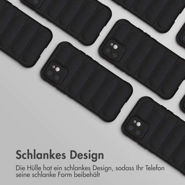 imoshion EasyGrip Back Cover für das iPhone 12 - Schwarz