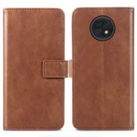 imoshion Luxuriöse Klapphülle Xiaomi Redmi Note 9T (5G) - Braun