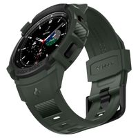 Spigen Rugged Armor™ Pro Case für die Samsung Galaxy Watch 4 - 46 mm - Military Green