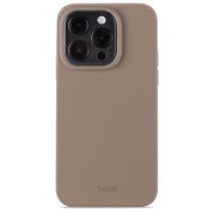 Holdit Silicone Case Apple iPhone 14 Pro - Mocha Brown