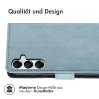 imoshion Luxuriöse Klapphülle Samsung Galaxy A15 (5G/4G) - Hellblau
