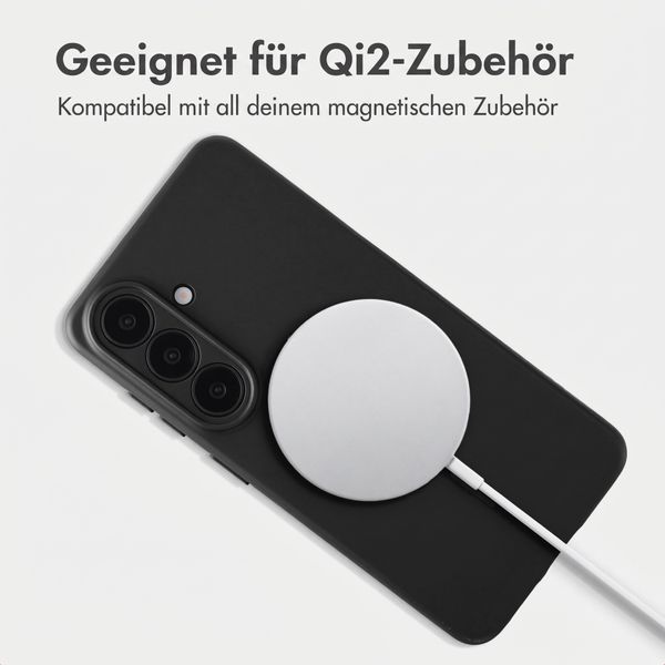Accezz Grip Backcover mit MagSafe Samsung Galaxy S26 - Schwarz