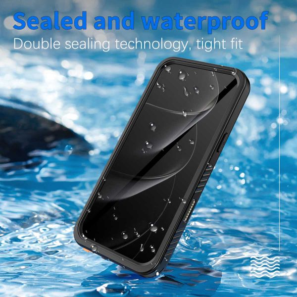 Redpepper Dot Waterproof Case Apple iPhone 17 Pro Max - Schwarz