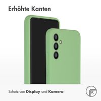Accezz Liquid Silikoncase Samsung Galaxy A34 (5G) - Grün