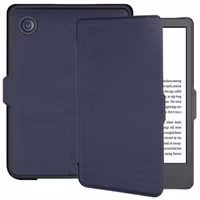 imoshion Slim Hard Case Klapphülle Kobo Clara 2E / Tolino Shine 4 - Dunkelblau