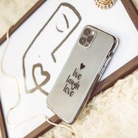 imoshion Design Hülle Galaxy A51 - Live Laugh Love - Schwarz