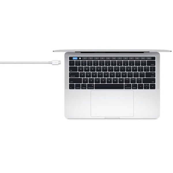 Apple ﻿Thunderbolt 3 Kabel – Ladekabel für Apple MacBooks  – 0,8 Meter  – Weiß