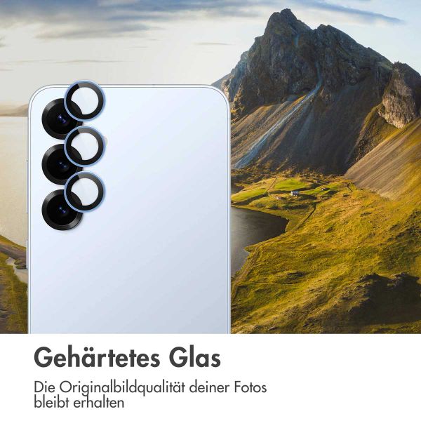 imoshion 2er-Pack Objektivschutz für Kamera für das Samsung Galaxy S25 - Icyblue