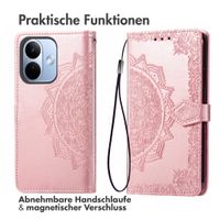 imoshion Mandala Klapphülle Xiaomi Redmi Note 17 Pro Max - Rose Gold