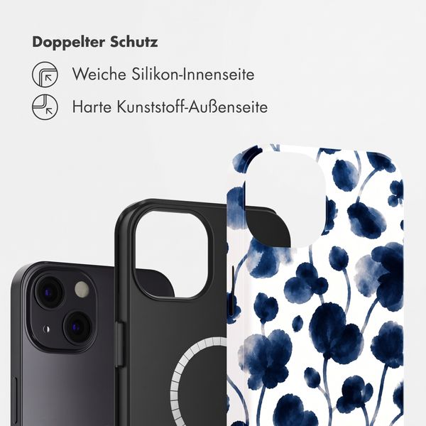 Selencia Vivid Rückabdeckung mit MagSafe Apple iPhone 13 - Midnight Blossom